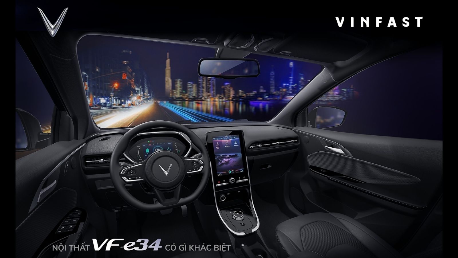 Xe ô tô điện VinFast VF e34 mấy chỗ